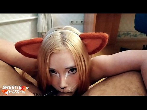 ❤️ Kitsune gëlltit kar dhe sperma në gojën e saj ❤️❌ Porno e bukur tek ne
